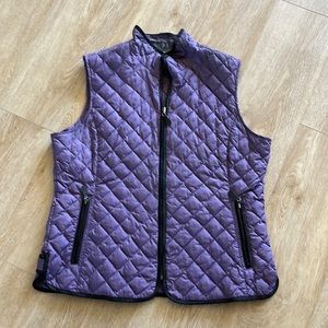 Eddie Bauer Goose Down Quilted Vest Size L